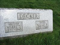 Decker, Merritt and Nellie B